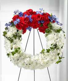 Patriotic Passion Wreath