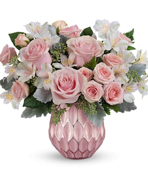 Charming Pink Rose Bouquet