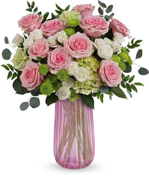 Elegant Pink & White Bouquet