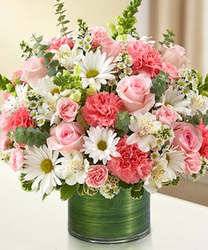 Pink & White Sympathy Bouquet