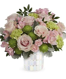 Charming Pink & Green Bouquet 