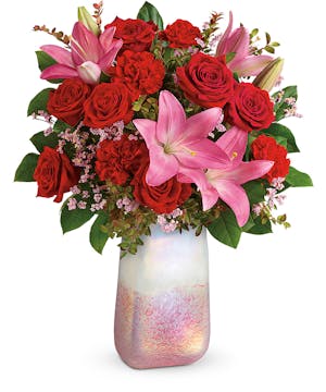 Elegant Modern Rose & Lily Bouquet