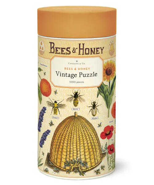 Cavallini Vintage Puzzle Bees & Honey
