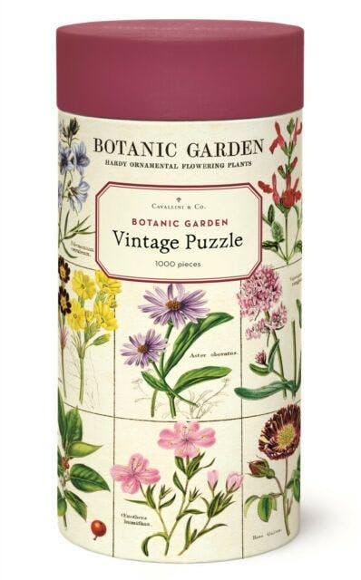 Cavallini Vintage Puzzle Botanic Garden