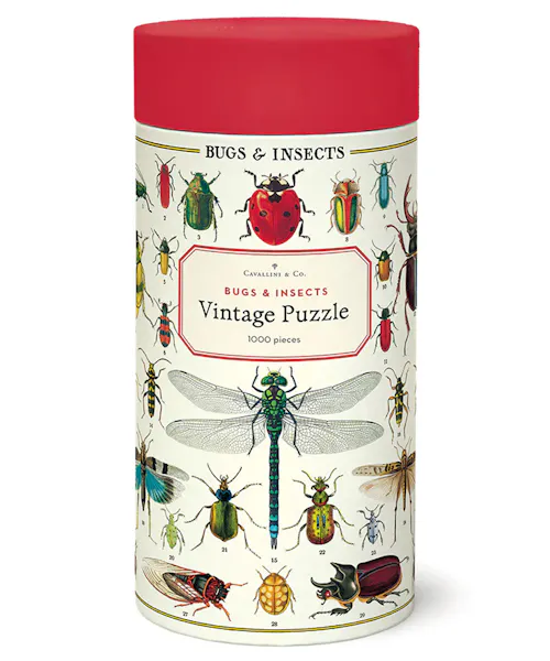 Cavallini Vintage Puzzle Bugs & Insects