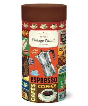 Cavallini Vintage Puzzle Coffee