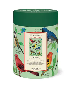 Cavallini Vintage Mini Puzzle - Bird Watching