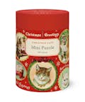 Cavallini Vintage Mini Puzzle - Christmas Cats