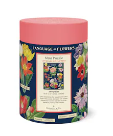 Cavallini Vintage Mini Puzzle - Language of Flowers