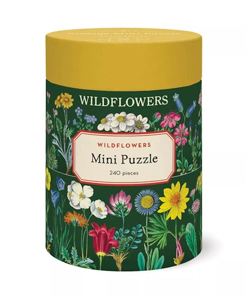 Cavallini Vintage Mini Puzzle - Wildflowers