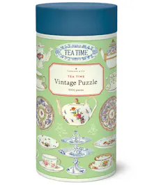 Cavallini Vintage Puzzle Tea Time