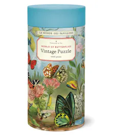 Cavallini Vintage Puzzle World of Butterflies