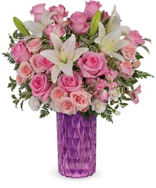 Elegant Purple & Lavender Bouquet 