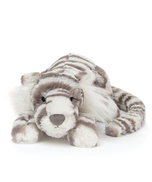 Sacha Snow Tiger by Jellycat London
