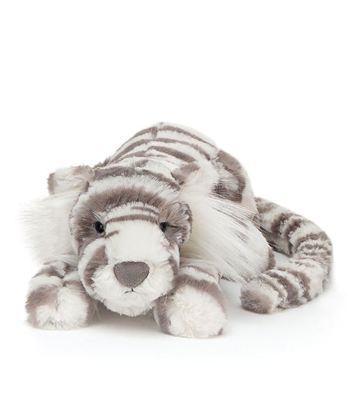 Sacha Snow Tiger by Jellycat London