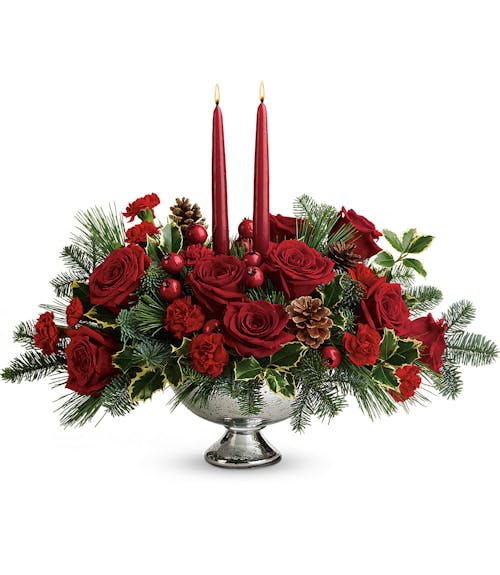Shining Bright Holiday Centerpiece