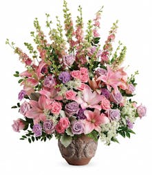 Lavender & Pink Sympathy Bouquet