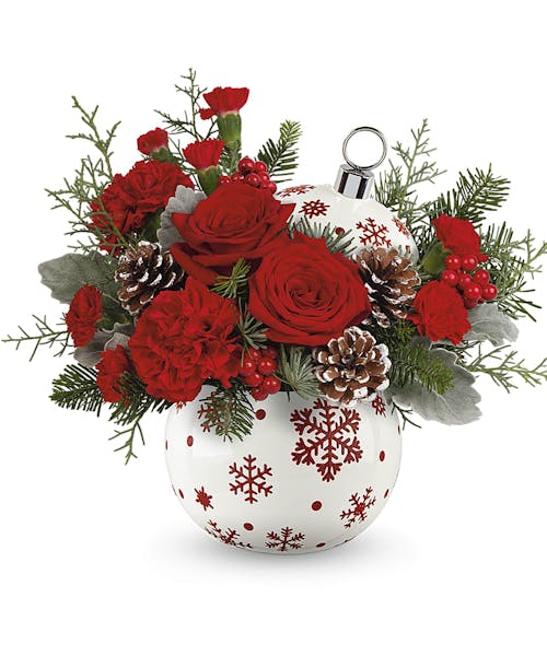 Sparkle All The Way Ornament Bouquet