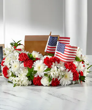 Spirit of Patriotism Cremation Adornment