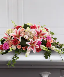 Splendid Grace Casket Spray