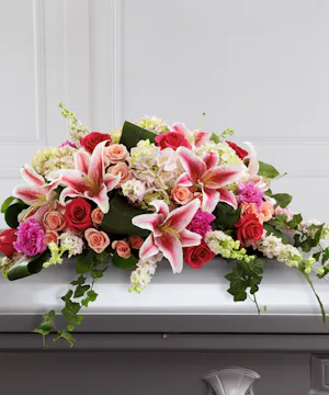Splendid Grace Casket Spray