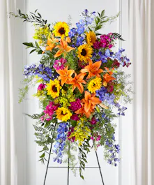 Sunlit Memories Standing Spray