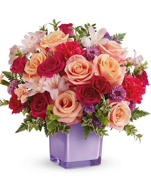 Sunset Sorbet Bouquet