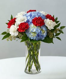 Red, White & Blue Bouquet 