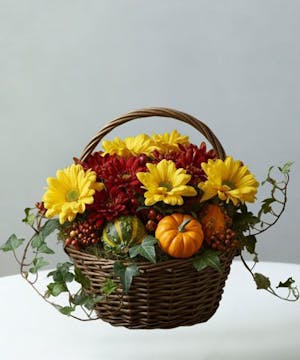 Cozy Fall Basket