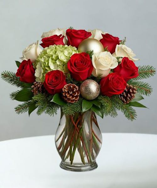 Yuletide Rose Bouquet