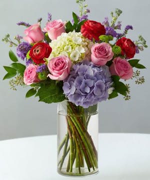 Blushing Splendor Valentine Bouquet