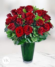 Two Dozen Stunning Roses 