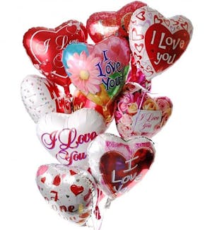 Valentine Balloon Bouquet