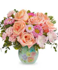 Watercolor Garden Bouquet