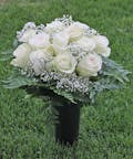 White Rose Graveside Tribute Urn
