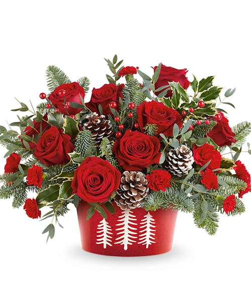 Winter Whimsy Christmas Centerpiece