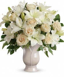 White Sympathy Bouquet 