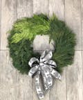 Modern Block Wreath