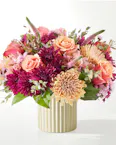Berry Cobbler Bouquet in Ivory Vase - Premium