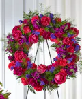 Calming Colors Wreath