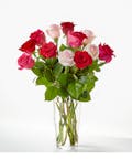 Charming Rose Valentine Bouquet -12 Roses