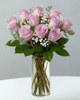 Colorado Beauty Lavender Rose Bouquet - 12 Roses