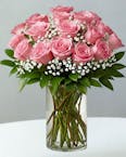 Colorado Beauty Pink Rose Bouquet - 24 Roses