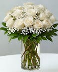 Colorado Beauty White Rose Bouquet - 24 Roses