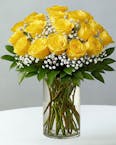Colorado Beauty Yellow Rose Bouquet - 24 Roses