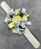 Silver Accented Rose Corsage