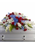 Distinguished Service Casket Spray