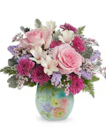 Watercolor Dream in Bloom Bouquet - Standard