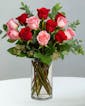 Elegant Love Rose Bouquet - 12 Roses