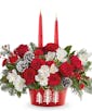 Evergreen Charm Christmas Centerpiece - Premium